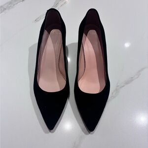 J. Crew Black Heels